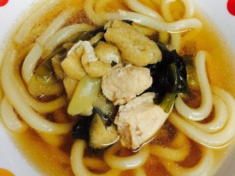 簡単♡温かくてヘルシーな鶏ささみうどん‼